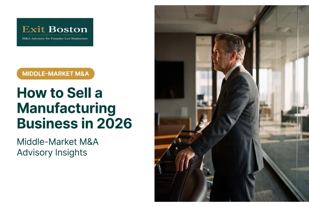 How to Sell a Manufacturing Business in 2026