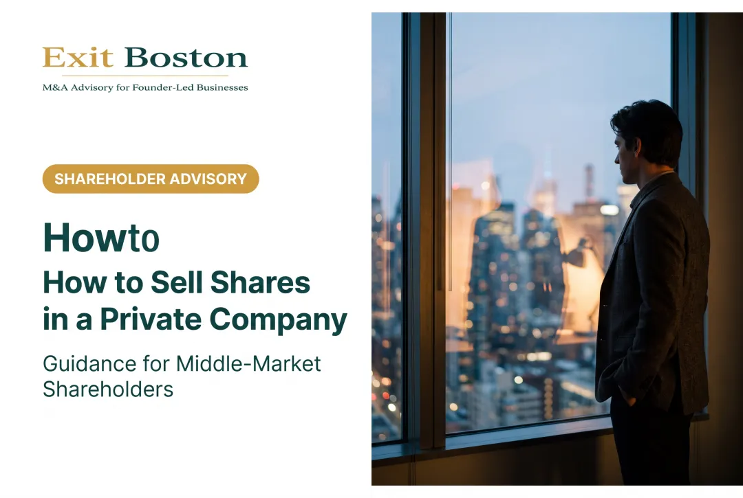 How to Sell Shares in a Private Company