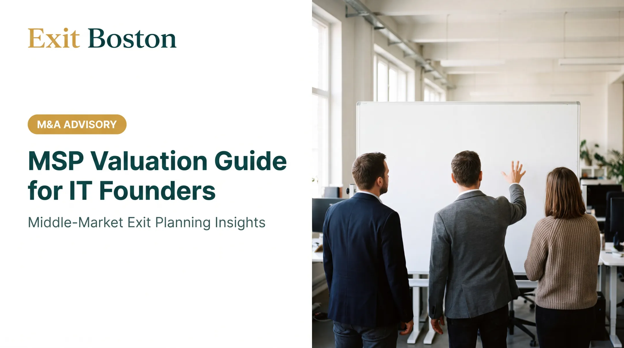 MSP Valuation Guide for IT Founders
