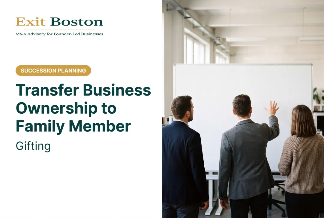 Transfer Business Ownership to Family Member: Gifting