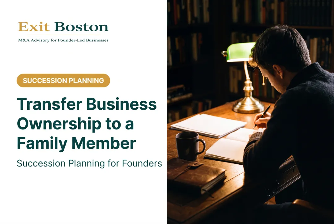 Transfer Business Ownership to a Family Member