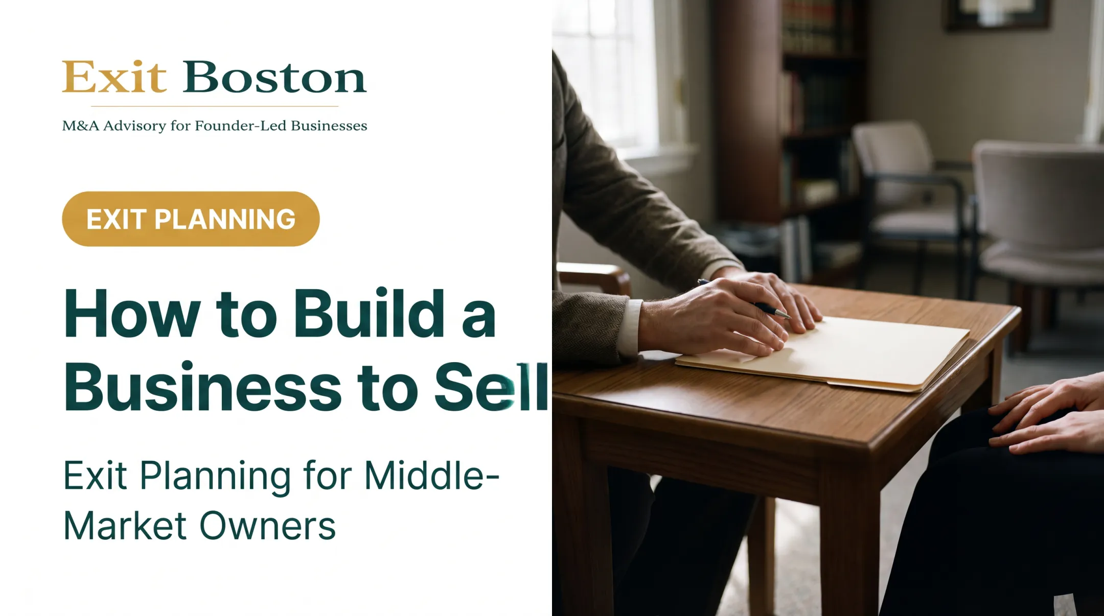 How to Build a Business to Sell