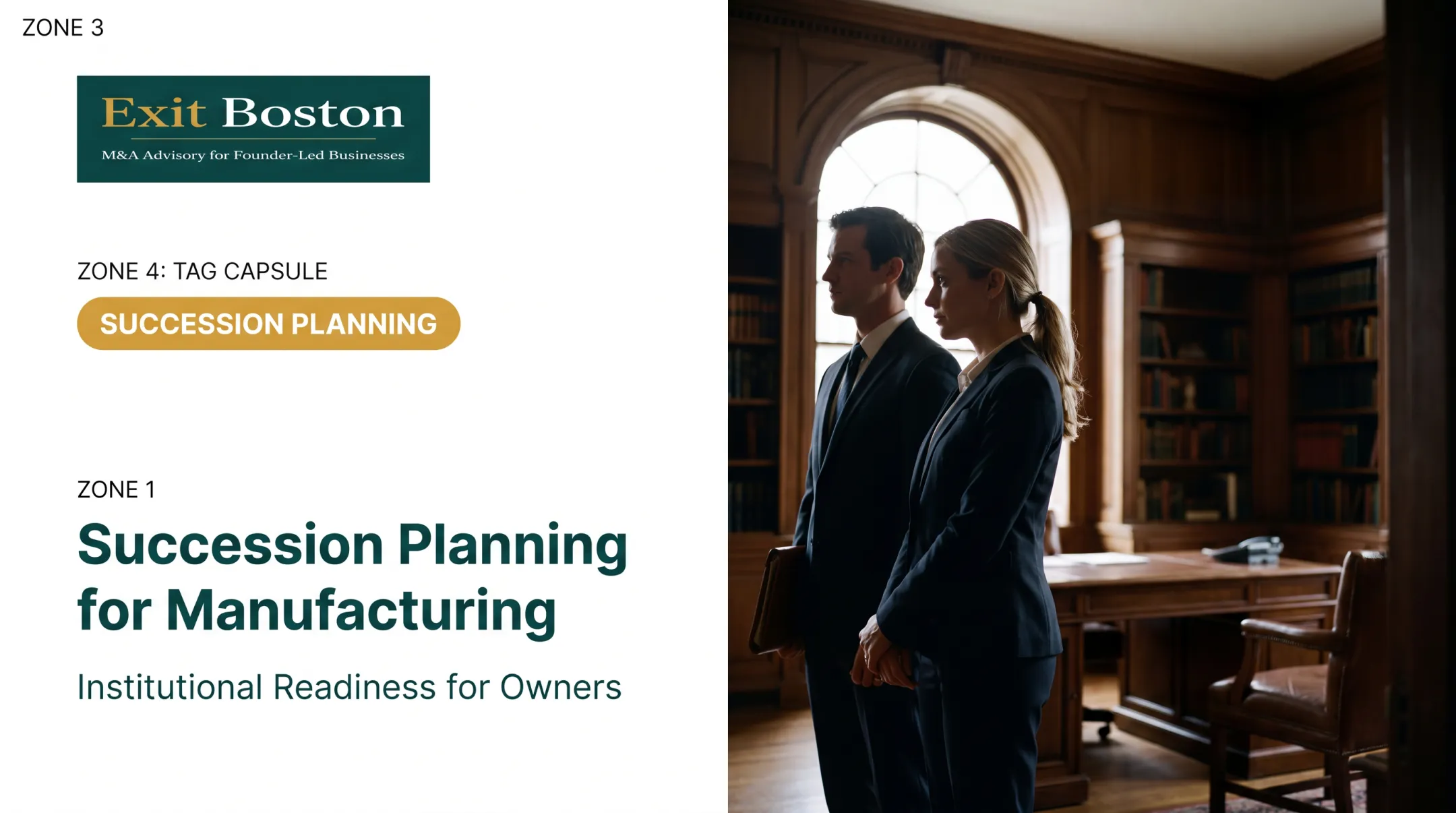 Succession Planning for Manufacturing