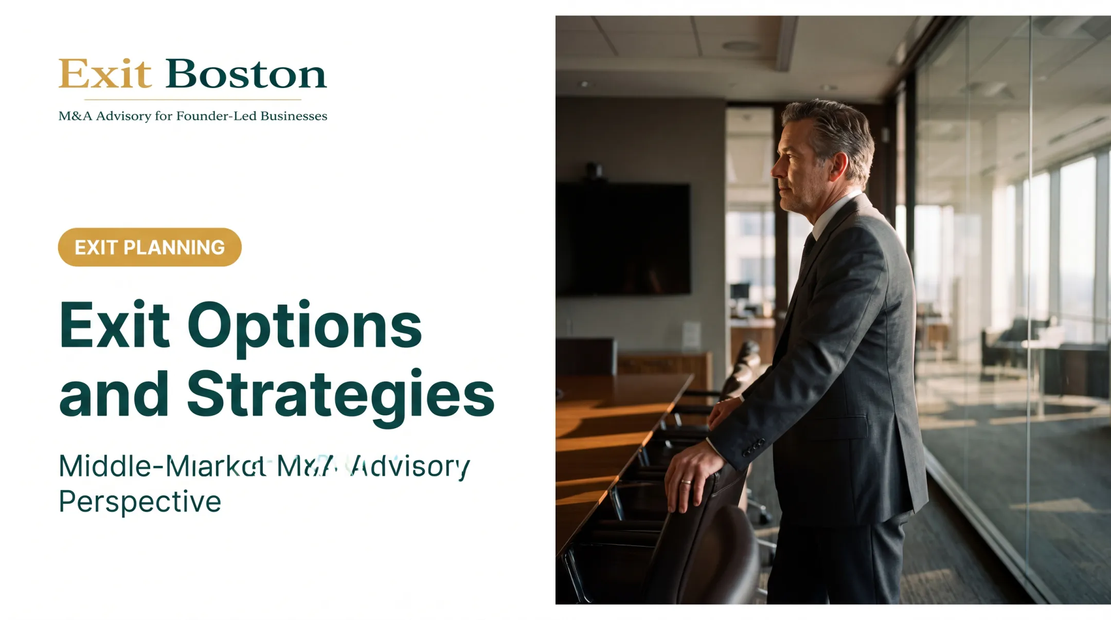 Exit Options and Strategies