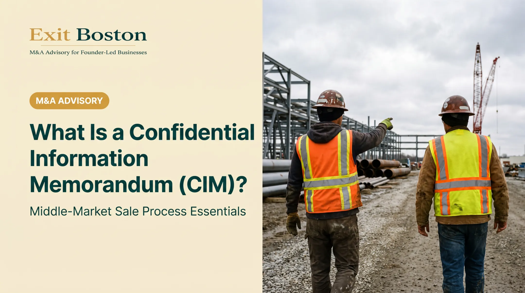 What Is a Confidential Information Memorandum (CIM)?