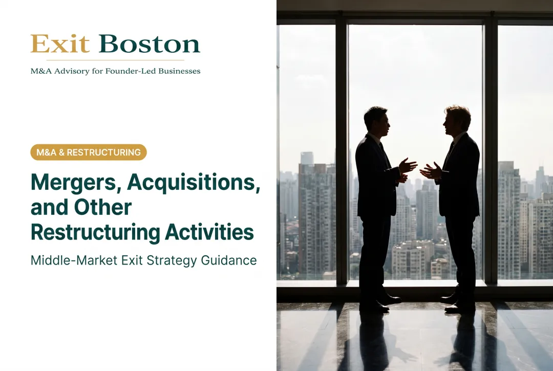 Mergers, Acquisitions, and Other Restructuring Activities