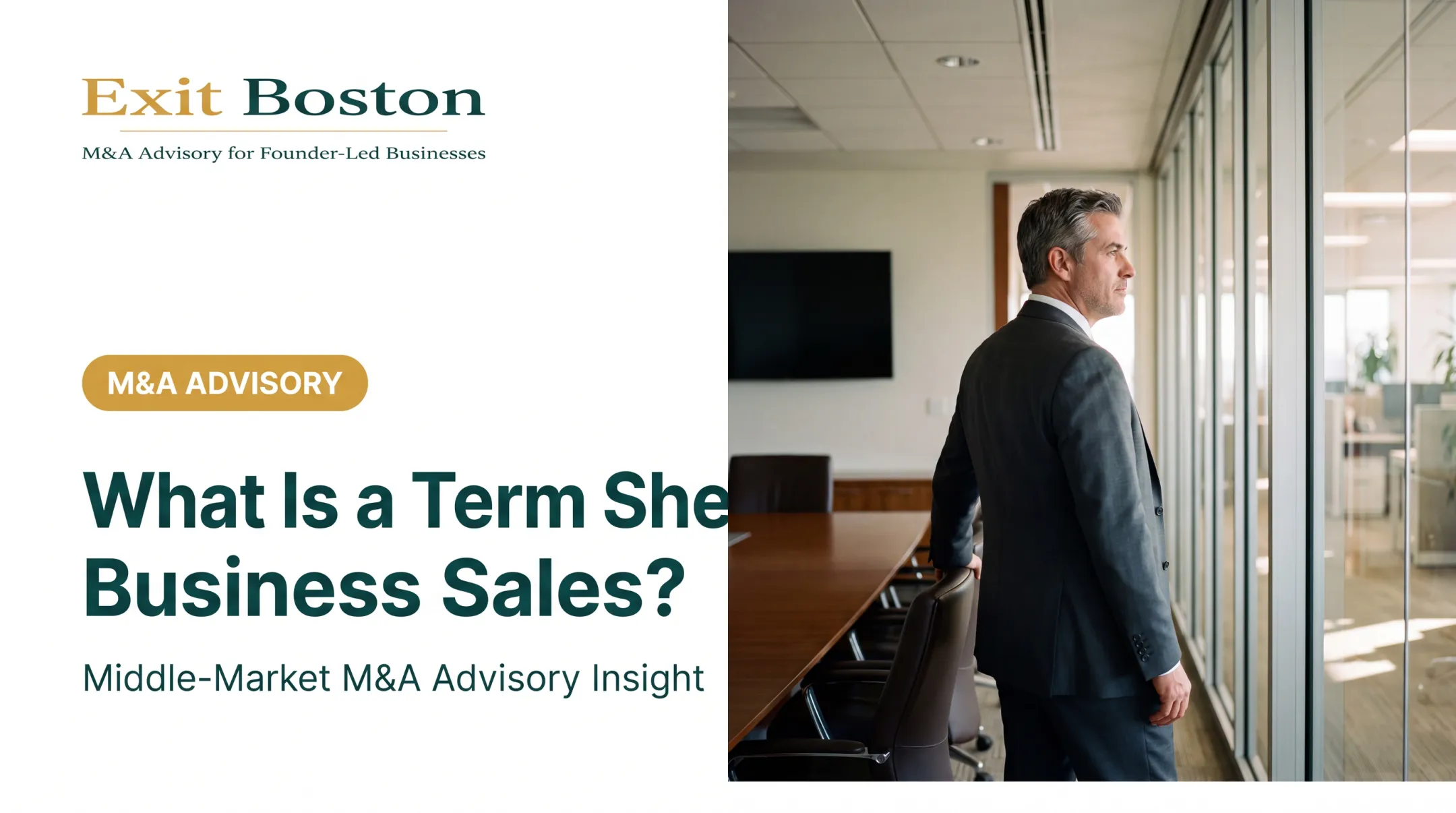 What Is a Term Sheet in Business Sales?