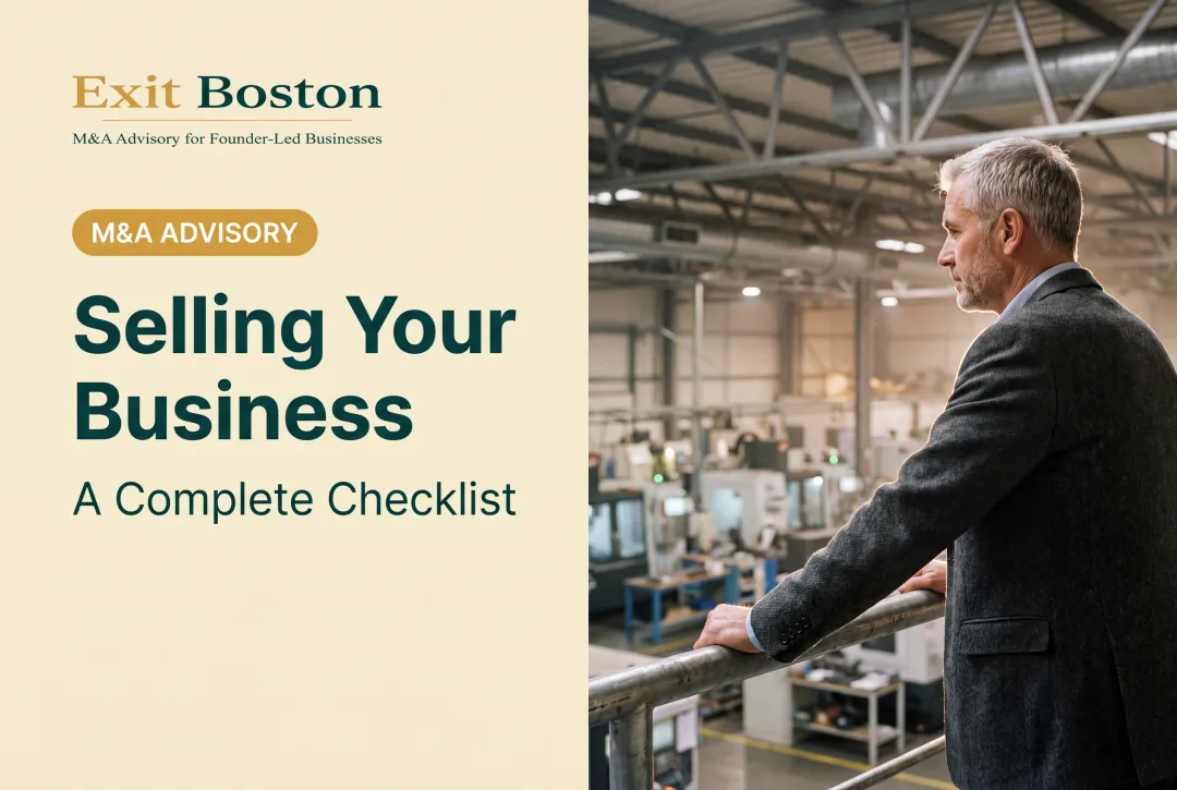 Selling Your Business: A Complete Checklist