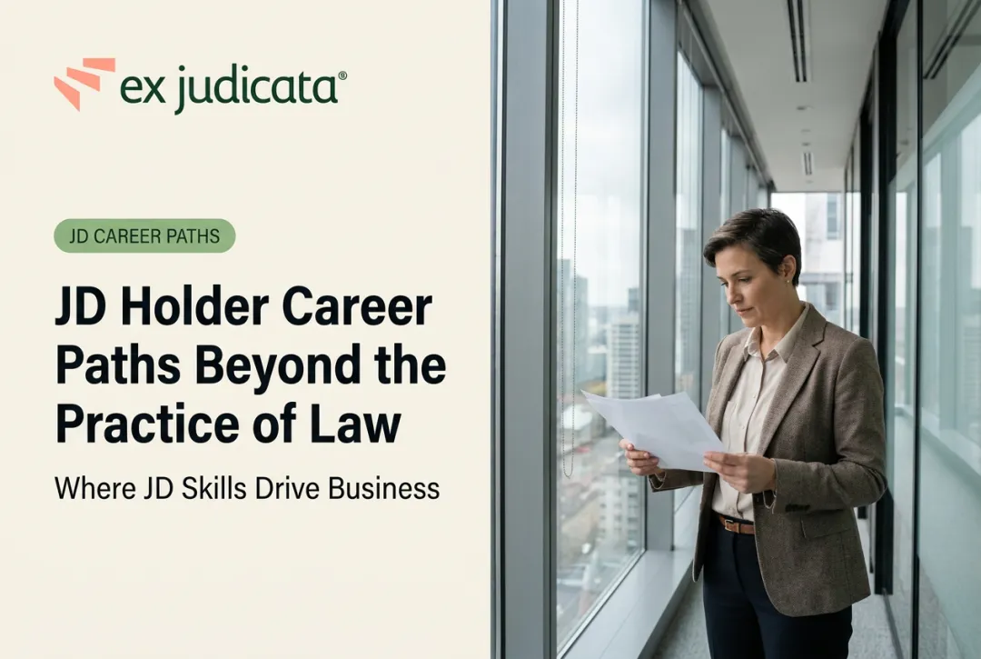 JD Holder Career Paths Beyond the Practice of Law