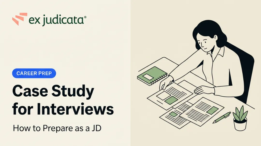 Case Study for Interviews: How to Prepare as a JD