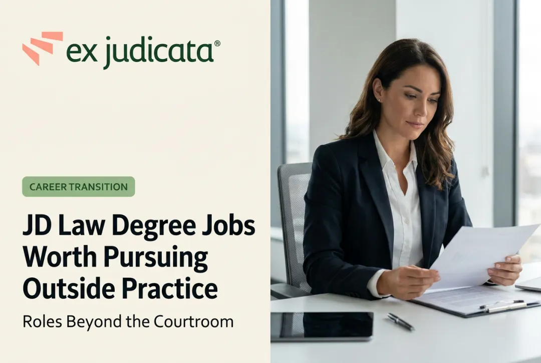 JD Law Degree Jobs Worth Pursuing Outside Practice