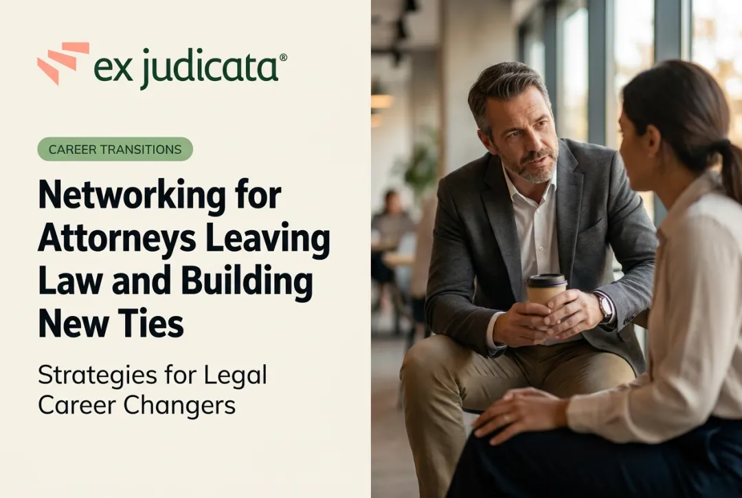 Networking for Attorneys Leaving Law and Building New Ties