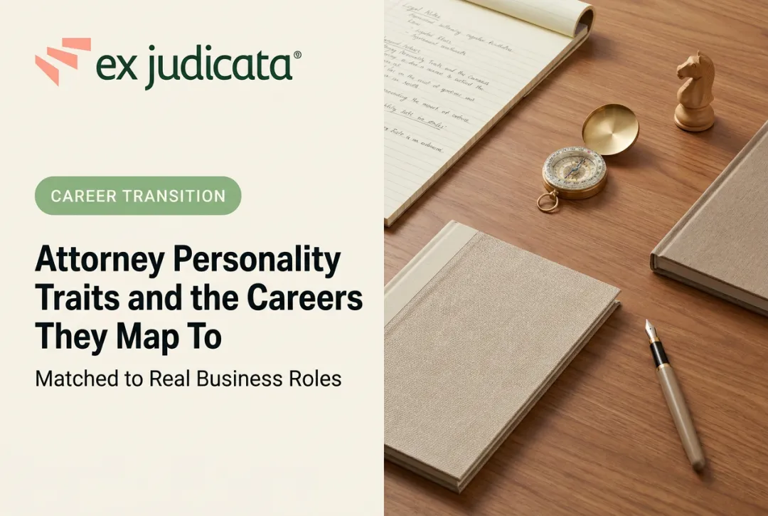 Attorney Personality Traits and the Careers They Map To