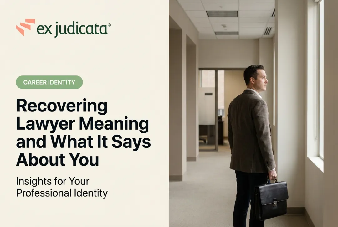 Recovering Lawyer Meaning and What It Says About You