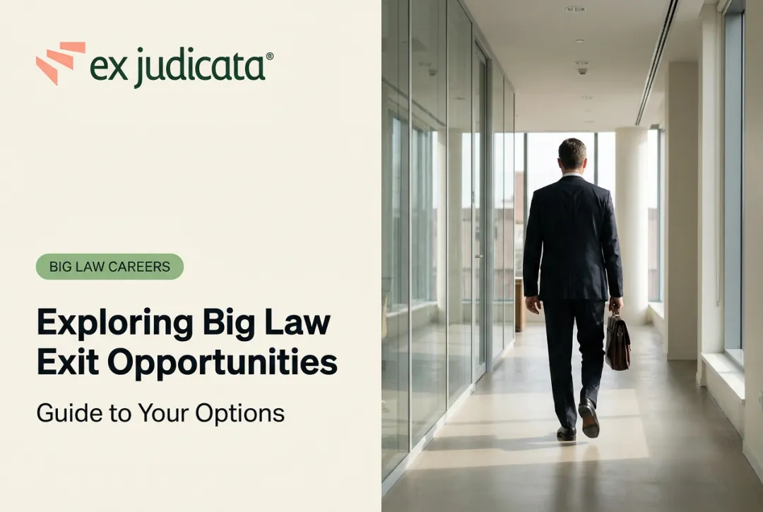 Exploring Big Law Exit Opportunities: Guide to Your Options