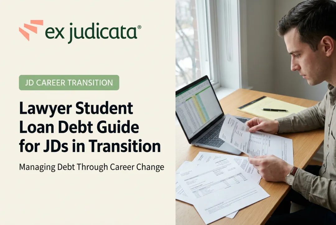 Lawyer Student Loan Debt Guide for JDs in Transition