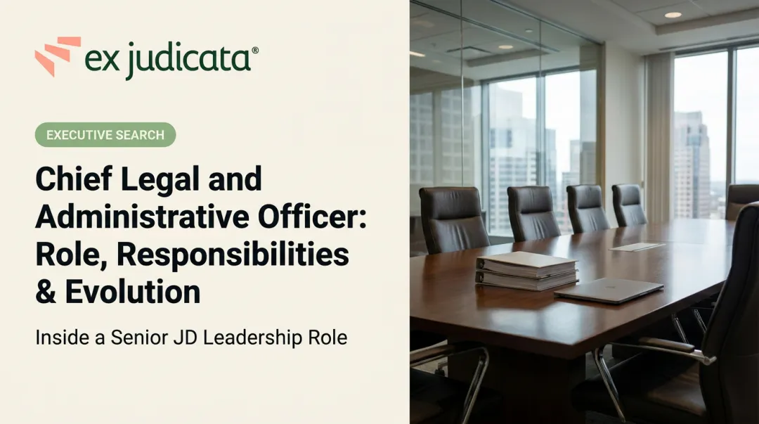 Chief Legal and Administrative Officer: Role, Responsibilities & Evolution