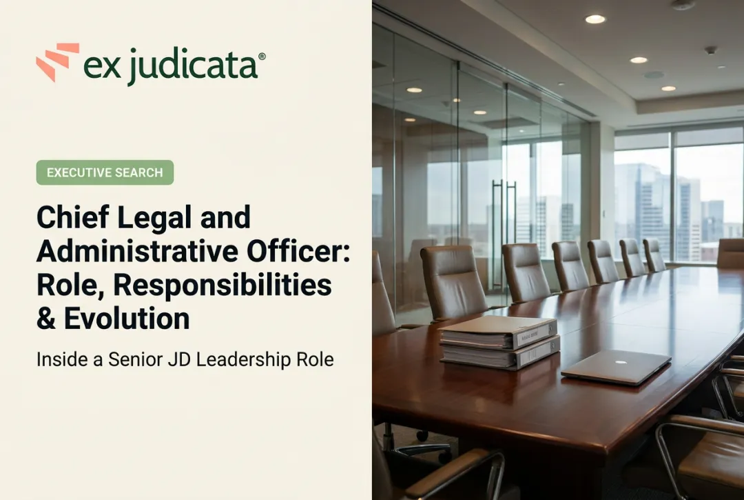 Chief Legal and Administrative Officer: Role, Responsibilities & Evolution