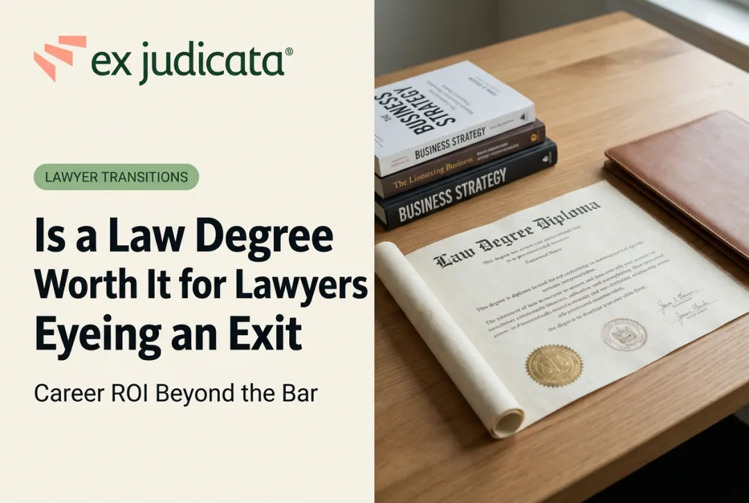 Is a Law Degree Worth It for Lawyers Eyeing an Exit