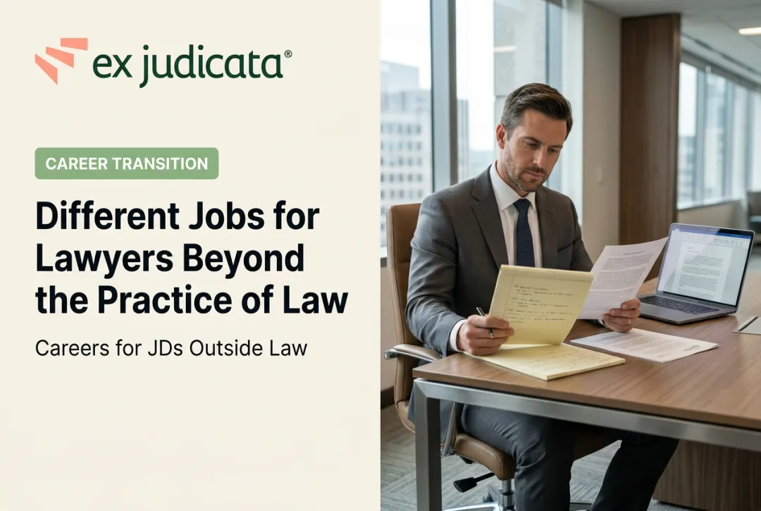 Different Jobs for Lawyers Beyond the Practice of Law