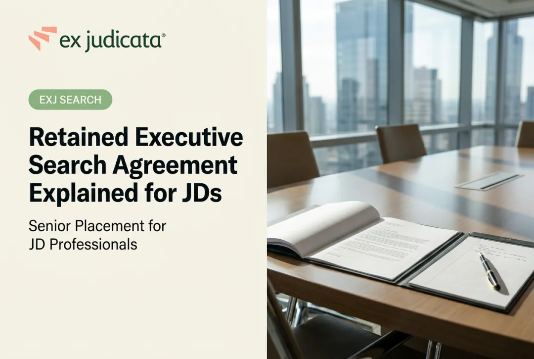 Retained Executive Search Agreement Explained for JDs