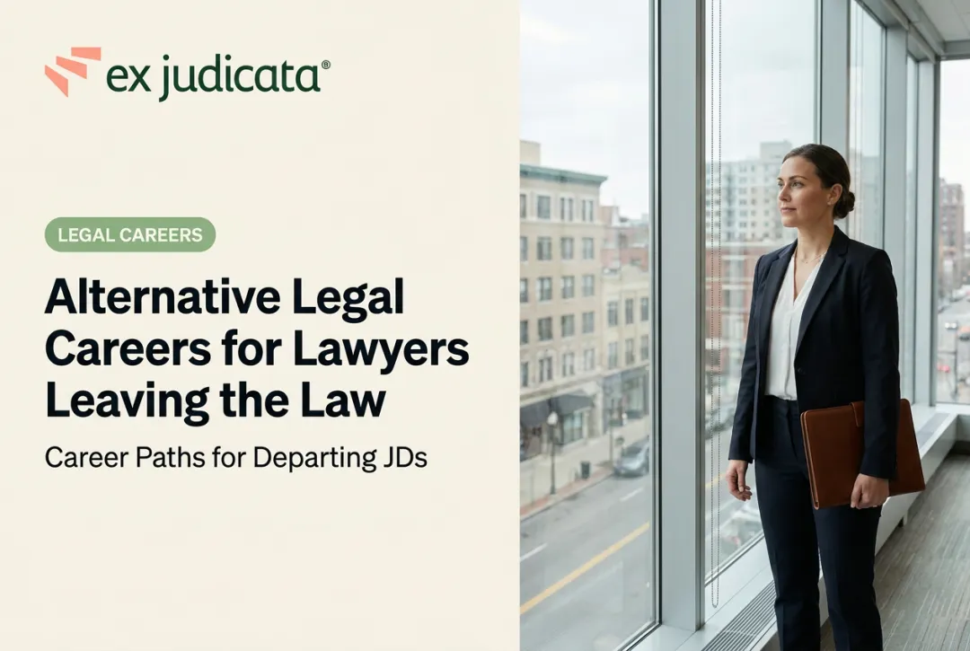 Alternative Legal Careers for Lawyers Leaving the Law