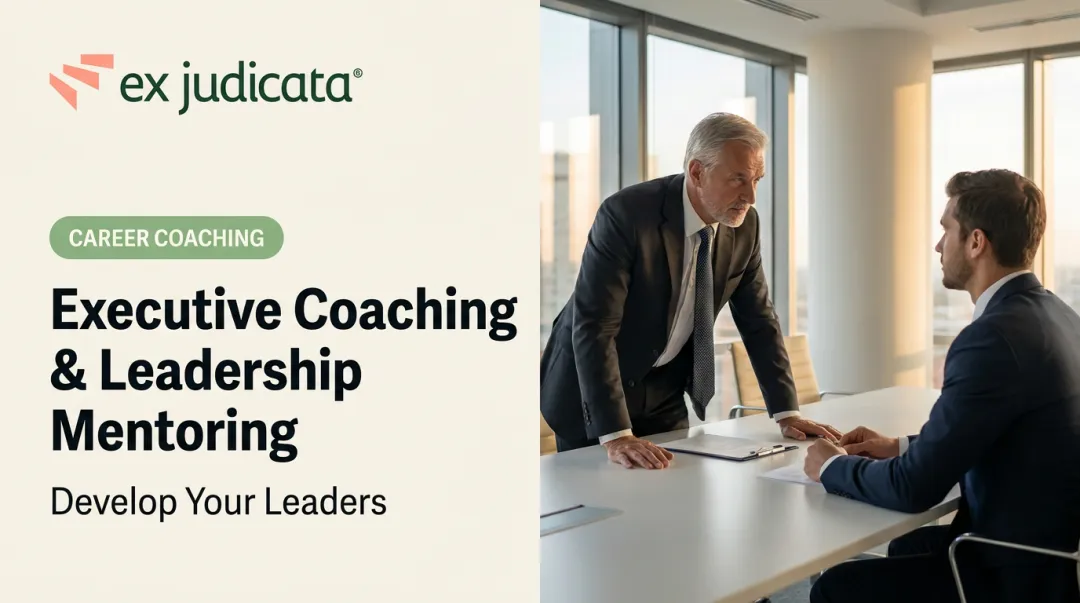 Executive Coaching & Leadership Mentoring: Develop Your Leaders