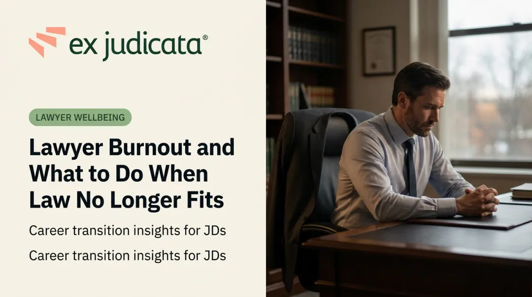 Lawyer Burnout and What to Do When Law No Longer Fits