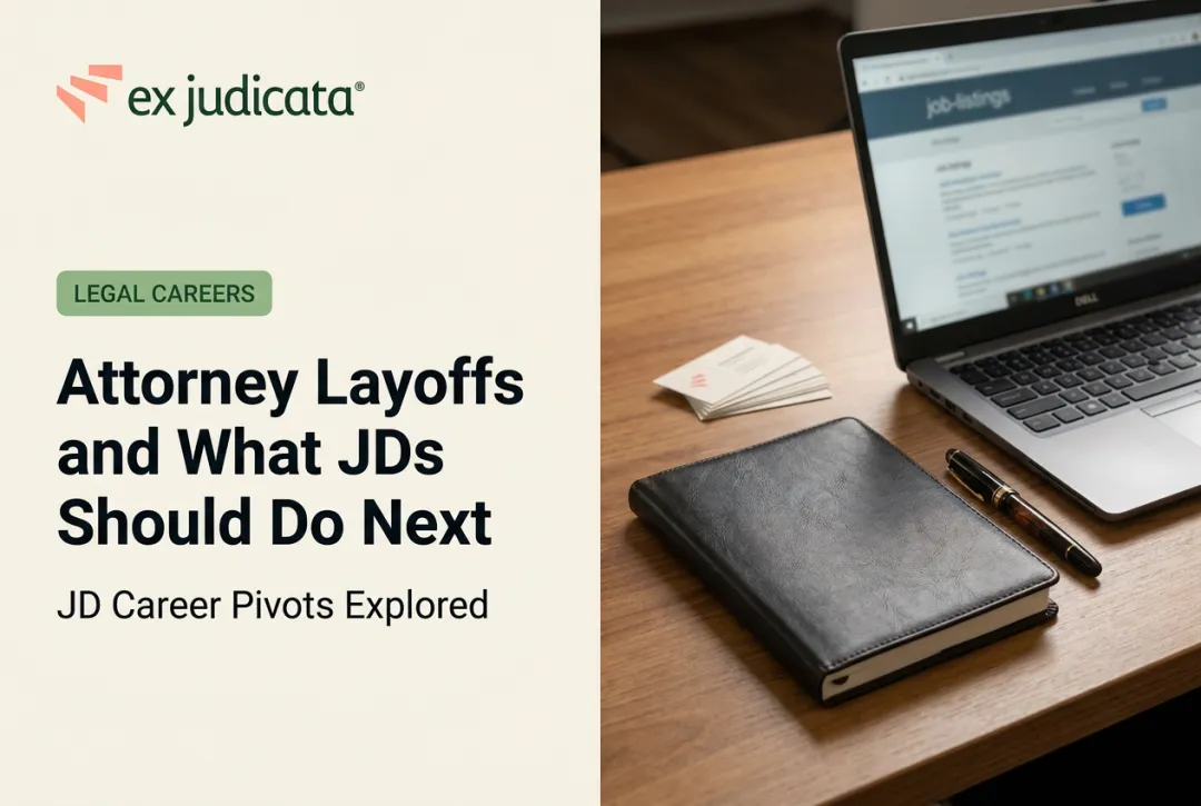 Attorney Layoffs and What JDs Should Do Next