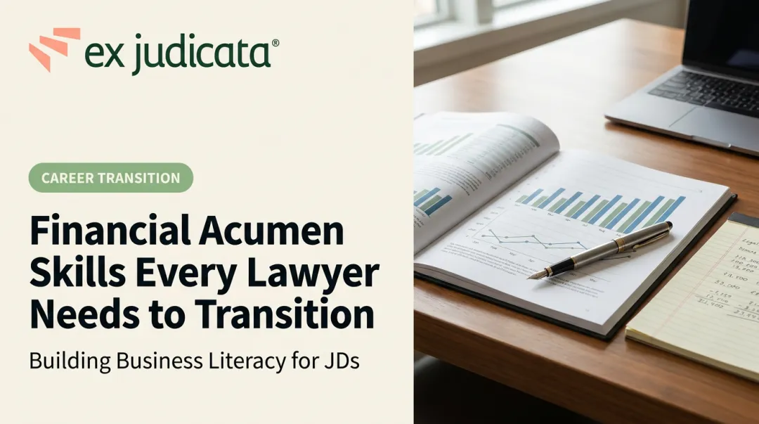 Financial Acumen Skills Every Lawyer Needs to Transition