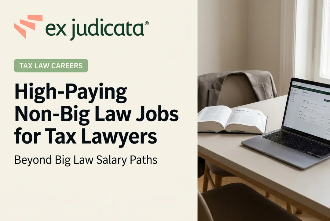 High-Paying Non-Big Law Jobs for Tax Lawyers