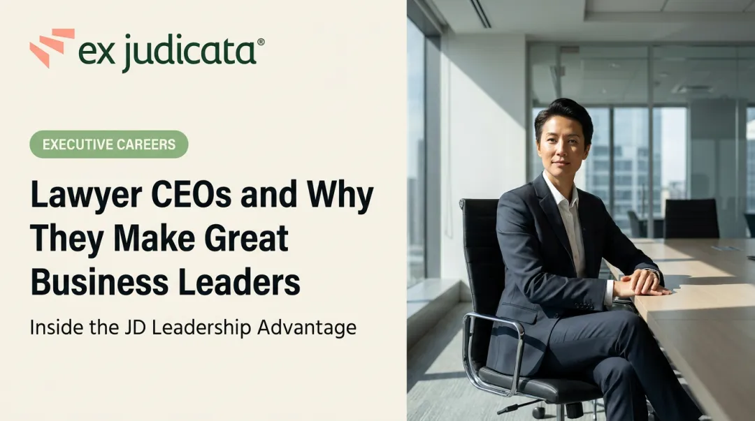 Lawyer CEOs and Why They Make Great Business Leaders