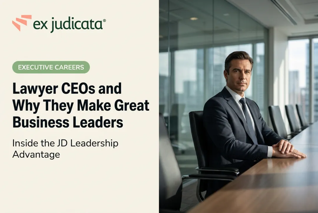 Lawyer CEOs and Why They Make Great Business Leaders