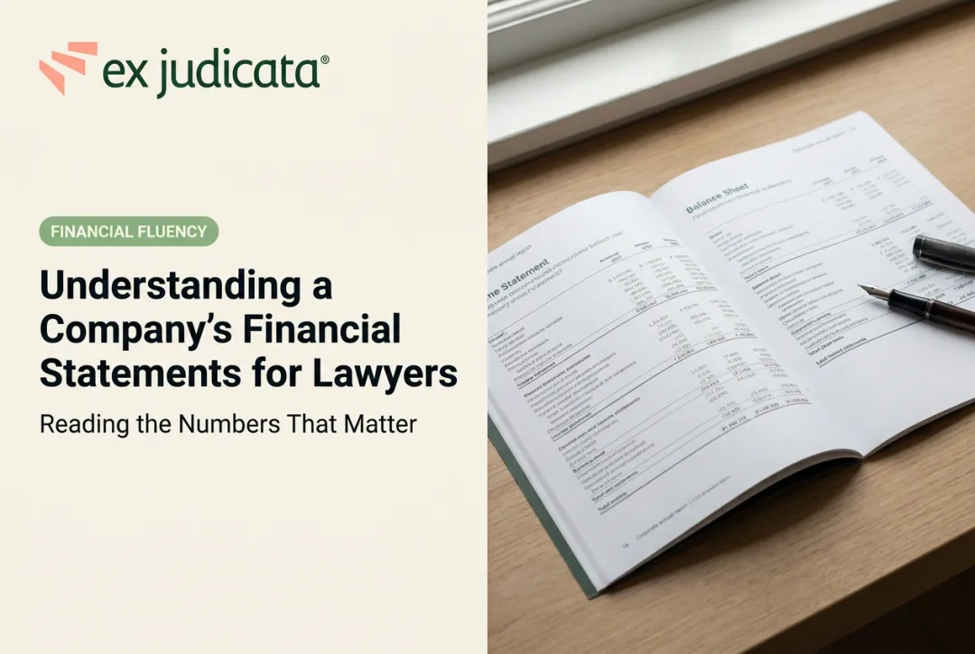 Understanding a Company's Financial Statements for Lawyers