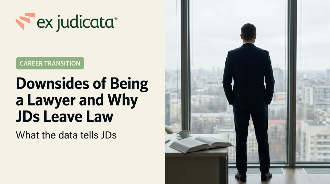 Downsides of Being a Lawyer and Why JDs Leave Law