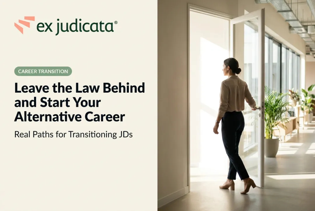 Leave the Law Behind and Start Your Alternative Career