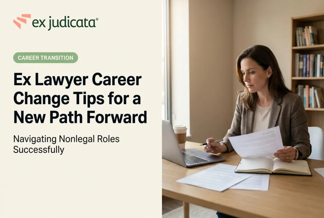 Ex Lawyer Career Change Tips for a New Path Forward