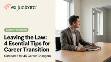 Leaving the Law: 4 Essential Tips for Career Transition