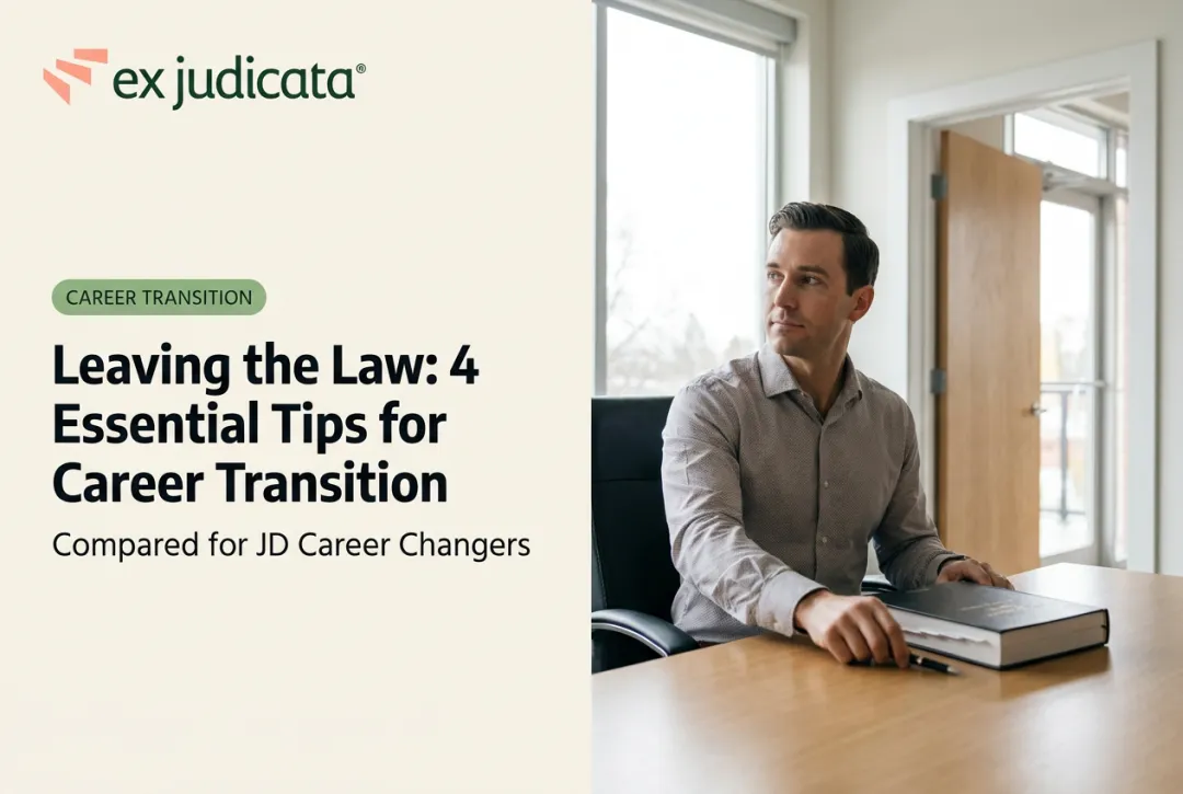 Leaving the Law: 4 Essential Tips for Career Transition