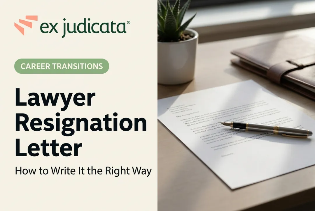 Lawyer Resignation Letter How to Write It the Right Way