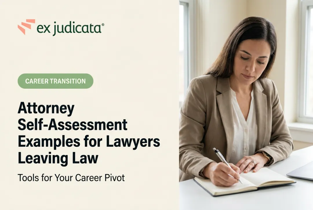 Attorney Self-Assessment Examples for Lawyers Leaving Law