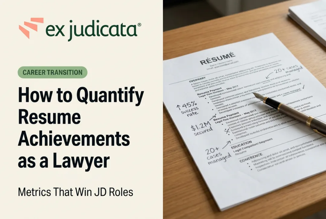 How to Quantify Resume Achievements as a Lawyer
