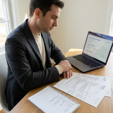 Lawyer planning a career transition