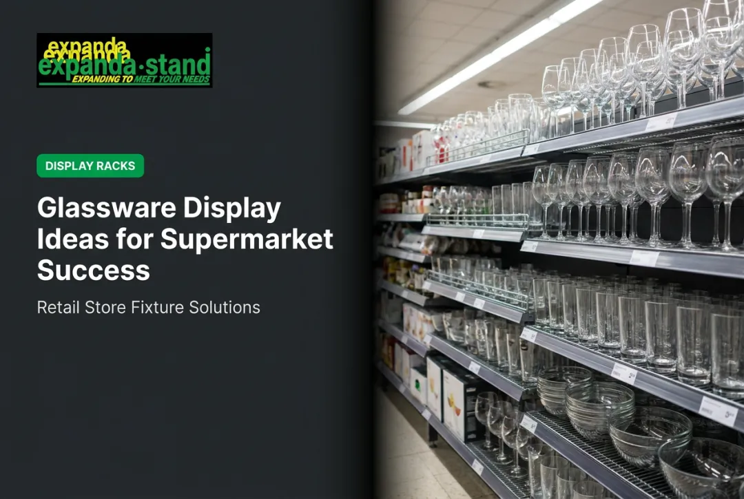 Glassware Display Ideas for Supermarket Success
