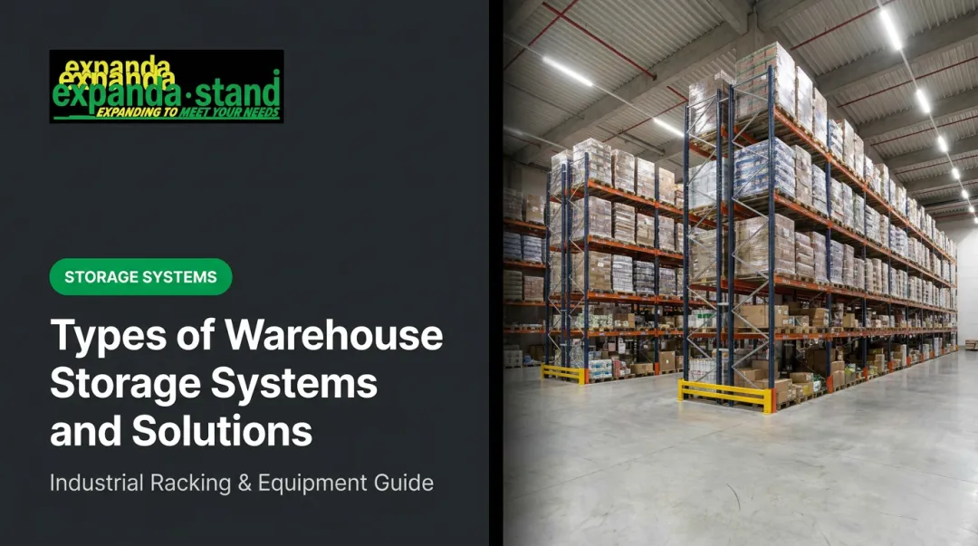 Types of Warehouse Storage Systems and Solutions