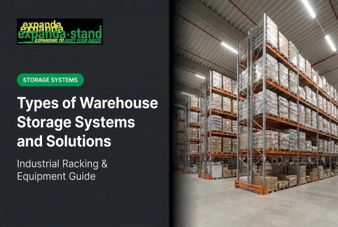 Types of Warehouse Storage Systems and Solutions