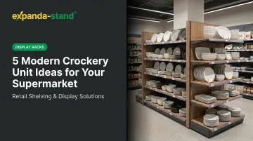 5 Modern Crockery Unit Ideas for Your Supermarket