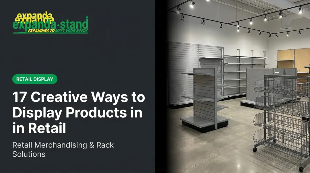 17 Creative Ways to Display Products in Retail