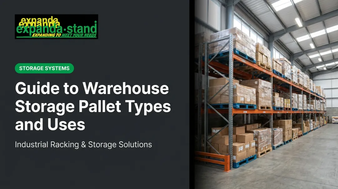 Guide to Warehouse Storage Pallet Types and Uses