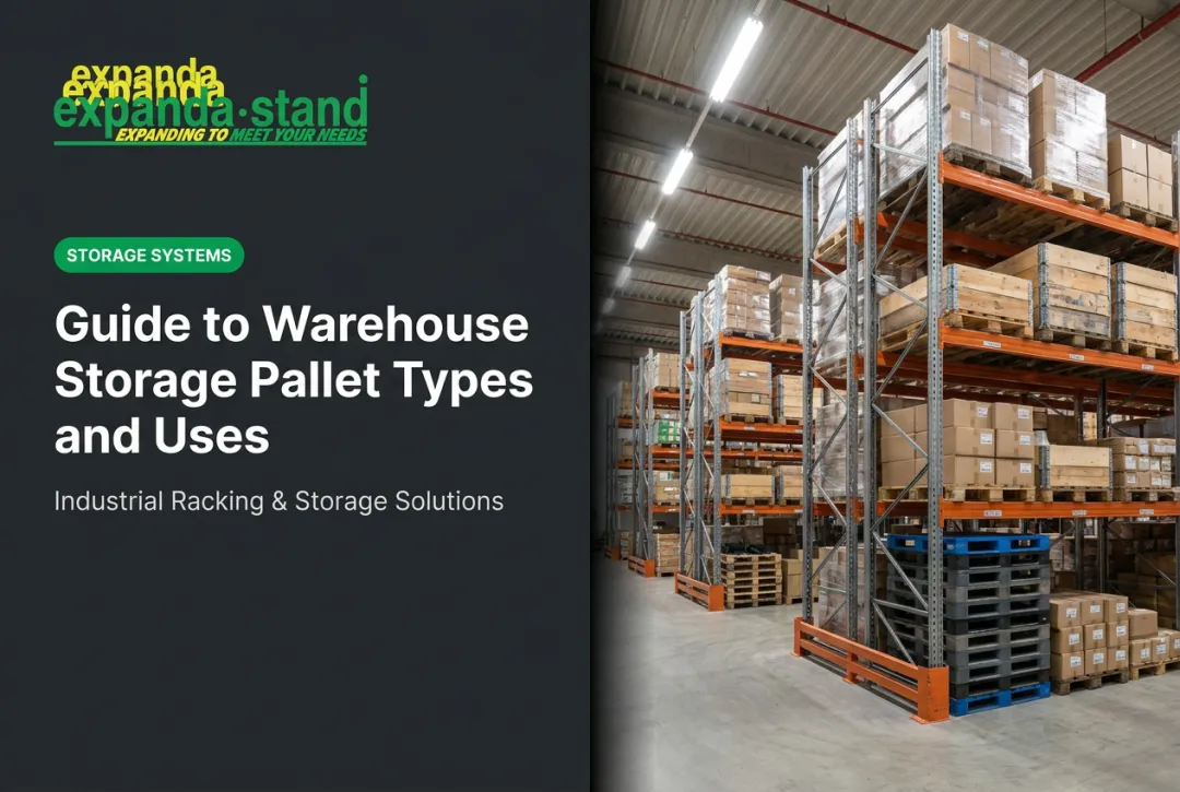 Guide to Warehouse Storage Pallet Types and Uses